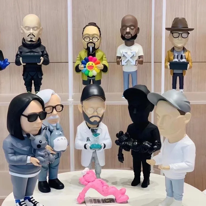 30cm Trendsetter Action Figure Star Statue Ornaments Virgil Abloh Model Collection Doll Toys Birthday Gifts Xmas Gift Home Decor
30cm Trendsetter Action Figure Star Statue Ornaments Virgil Abloh Model Collection Doll Toys Birthday Gifts Xmas Gift Home Decor
