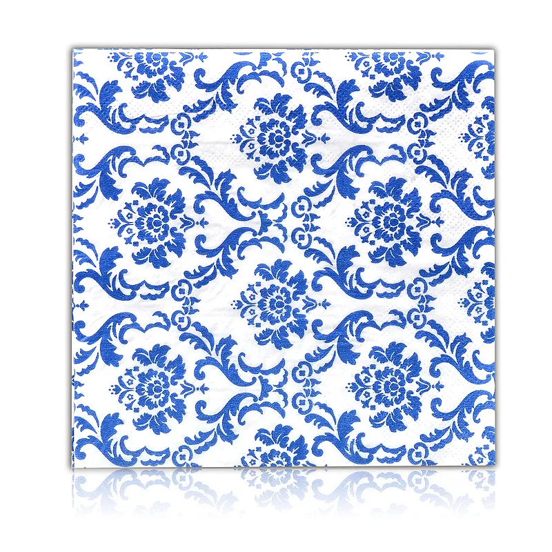 20Pcs/Pack blue and white porcelainTable Decoupage Paper Napkins Vintage Floral Napkin Paper Tissues for Wedding Party Decors
20Pcs/Pack blue and white porcelainTable Decoupage Paper Napkins Vintage Floral Napkin Paper Tissues for Wedding Party Decors