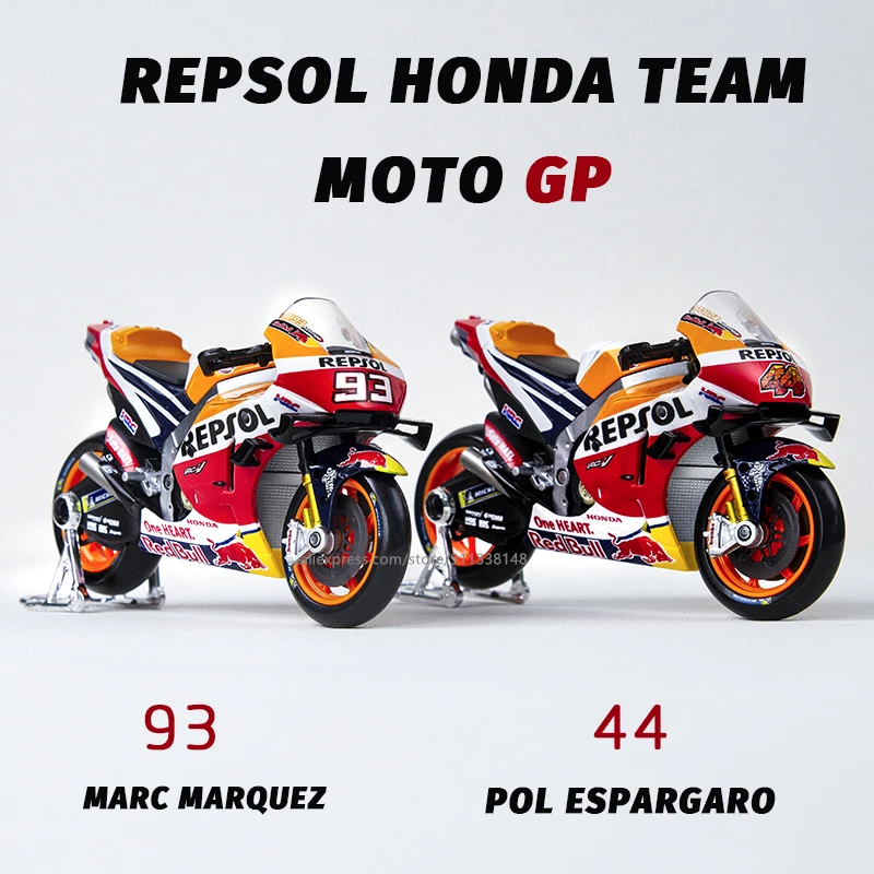Maisto1:18 2021GP Racing Repsol Honda Team MARQUEZ #93 #44 ESPARGARO Alloy Motorcycle Model Collection Gift Toy Tomica
Maisto1:18 2021GP Racing Repsol Honda Team MARQUEZ #93 #44 ESPARGARO Alloy Motorcycle Model Collection Gift Toy Tomica