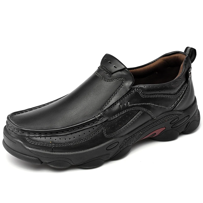 Genuine Leather Men Casual Shoes High Quality Men Sneakers Hand Made Wear-resisting Leisure Shoes Outdoor Shoes Hiking Shoes
Genuine Leather Men Casual Shoes High Quality Men Sneakers Hand Made Wear-resisting Leisure Shoes Outdoor Shoes Hiking Shoes