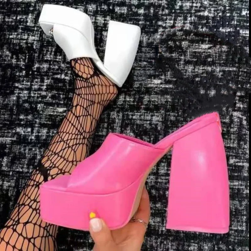 Новые женские тапочки Termainoov на массивном расширяющемся книзу каблуке с открытым носком, новая модная классическая обувь на высоком каблуке...
Новые женские тапочки Termainoov на массивном расширяющемся книзу каблуке с открытым носком, новая модная классическая обувь на высоком каблуке...