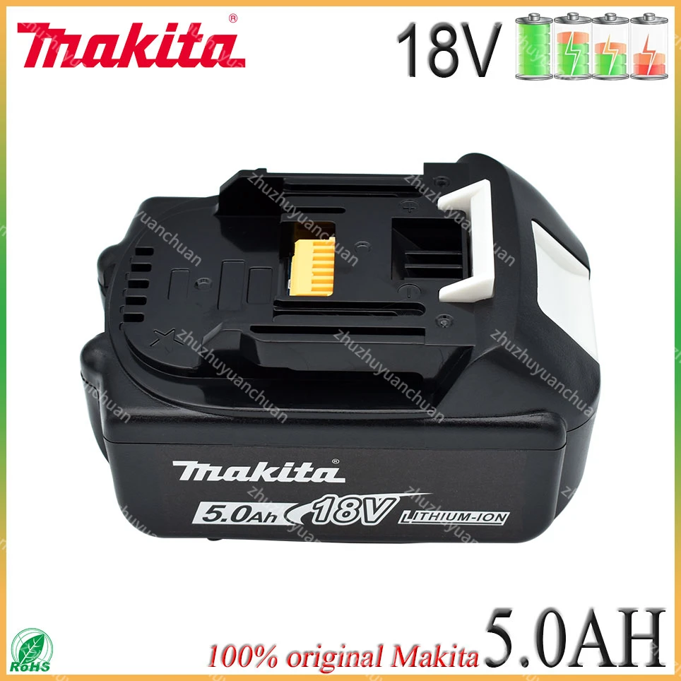 Makita оригинальный 18 в 5000 мАч литий-ионный перезаряжаемый аккумулятор 18 в сверло сменные батареи BL1860 BL1830 BL1850 BL1860B
Makita оригинальный 18 в 5000 мАч литий-ионный перезаряжаемый аккумулятор 18 в сверло сменные батареи BL1860 BL1830 BL1850 BL1860B