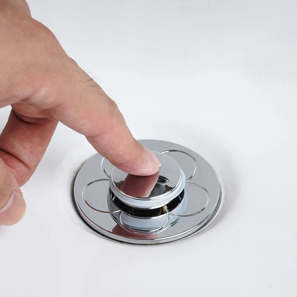 2pcs Universal Stainless Steel Basin Pop-Up Bounce Core Basin Drain Filter Hair Catcher Sink Strainer Bathroom Bathtub Stopper
2pcs Universal Stainless Steel Basin Pop-Up Bounce Core Basin Drain Filter Hair Catcher Sink Strainer Bathroom Bathtub Stopper