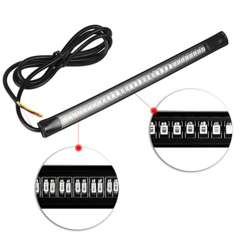 Light Strip Lightweight and Efficient LED Light Strip for Universal Motorcycle with Low Power Consumption and 48 LEDs
Light Strip Lightweight and Efficient LED Light Strip for Universal Motorcycle with Low Power Consumption and 48 LEDs