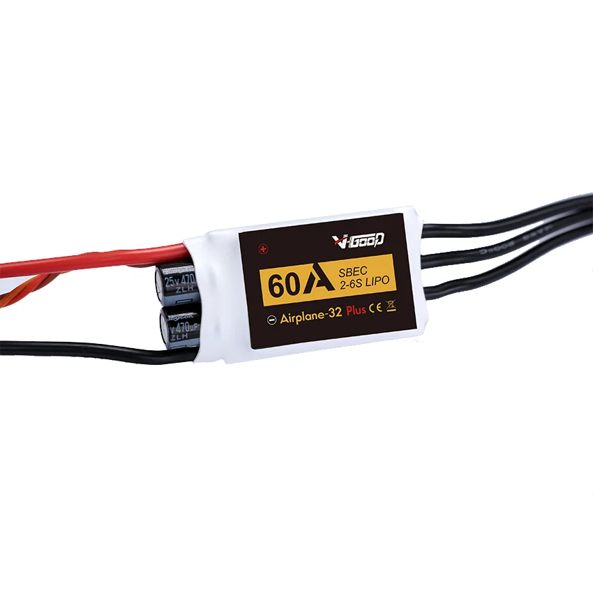 V-GOOD VGOOD airплани32 Plus 32 бит бесщеточный ESC 6A 15A 40A 60A 80A 100A 120A 150A BEC SBEC для