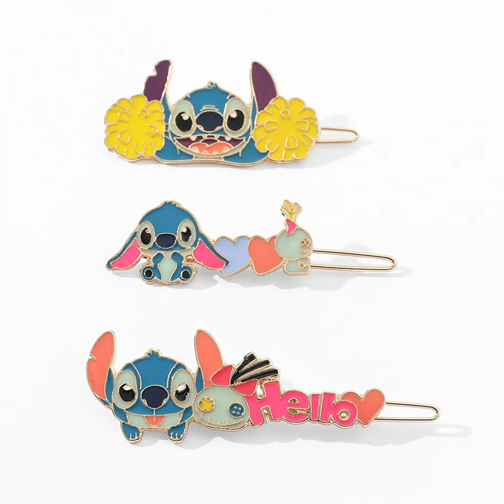 Stitch Hairpin Hair Accessories Anime Peripheral Jewelry Headwear Cute Little Barrettes Fashion Character Metal Hair Pins
Stitch Hairpin Hair Accessories Anime Peripheral Jewelry Headwear Cute Little Barrettes Fashion Character Metal Hair Pins