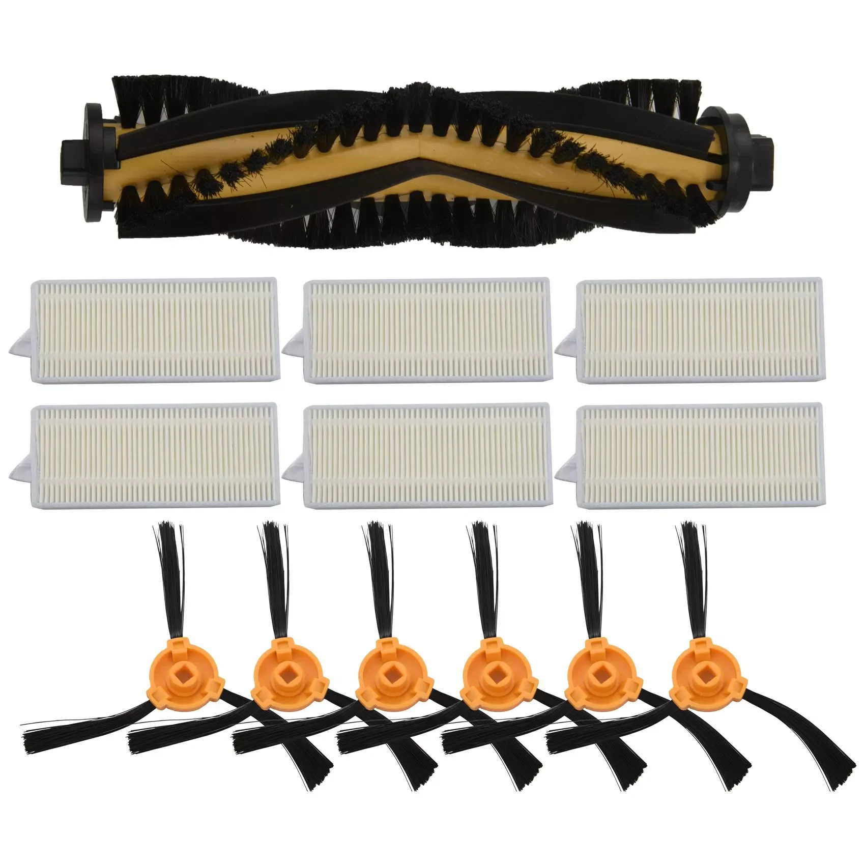 Replacement Accessory Kit Filter Main Brush Side Brush For Ecovacs DEEBOT N79S N79 Robotic Vacuum Cleaner (Filter+Brush)
Replacement Accessory Kit Filter Main Brush Side Brush For Ecovacs DEEBOT N79S N79 Robotic Vacuum Cleaner (Filter+Brush)
