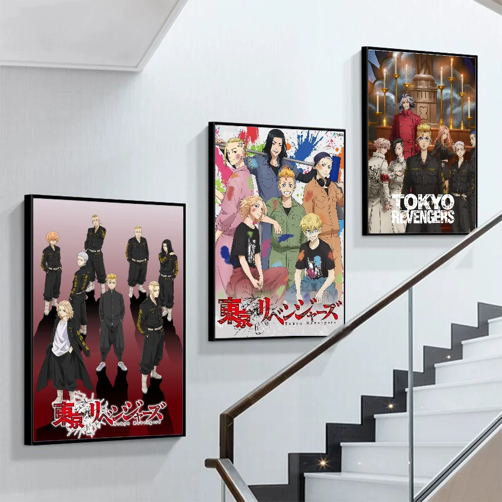 Anime Tokyo Reve nger Poster Self-adhesive Art Poster Retro Kraft Paper Sticker DIY Room Bar Cafe Vintage Decorative Painting
Anime Tokyo Reve nger Poster Self-adhesive Art Poster Retro Kraft Paper Sticker DIY Room Bar Cafe Vintage Decorative Painting