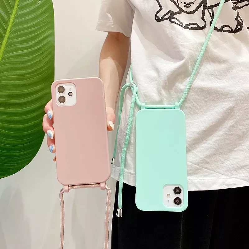 Free Shipping For iPhone 11 12 13 14 Pro Max Mini XS XR X 6S 7 8 Plus SE Cord Strap Cover Crossbody Necklace Lanyard Soft Silico
Free Shipping For iPhone 11 12 13 14 Pro Max Mini XS XR X 6S 7 8 Plus SE Cord Strap Cover Crossbody Necklace Lanyard Soft Silico