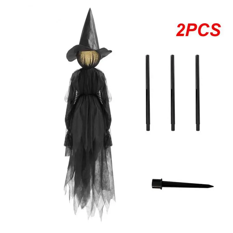 

Halloween Decorations Outdoor Light Up Screaming Witches With Stakes Garden Glowing Witch Scary Ghost Decor Props Ornament