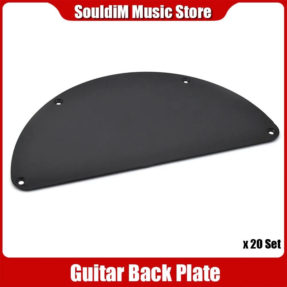 20set Semicircle Electric Guitar Pickguard Cavity Cover Back Plate for Guitar Bass Accessory Black
20set Semicircle Electric Guitar Pickguard Cavity Cover Back Plate for Guitar Bass Accessory Black