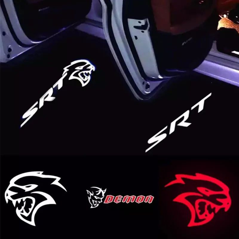 2x LED Car Door Light For Dodge Challenger SRT Demon Scat Pack Charger 2008-2018 2019 Projector Logo Courtesy Door Welcome Lamps
2x LED Car Door Light For Dodge Challenger SRT Demon Scat Pack Charger 2008-2018 2019 Projector Logo Courtesy Door Welcome Lamps