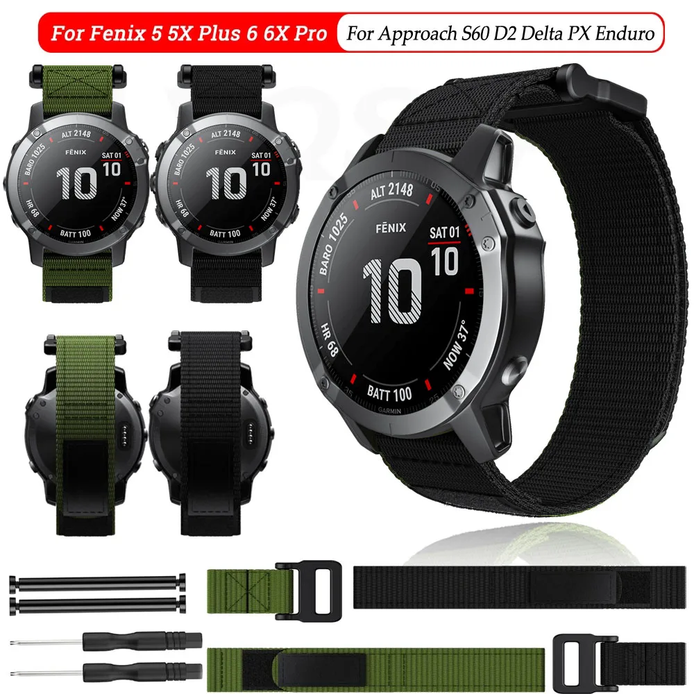 Ремешок нейлоновый для смарт-часов, сменный Браслет для Garmin Fenix 7 7X 6 6X Pro 5 5X Plus 3 HR Epix Gen 2, 22 26 мм, аксессуар для наручных часов
Ремешок нейлоновый для смарт-часов, сменный Браслет для Garmin Fenix 7 7X 6 6X Pro 5 5X Plus 3 HR Epix Gen 2, 22 26 мм, аксессуар для наручных часов