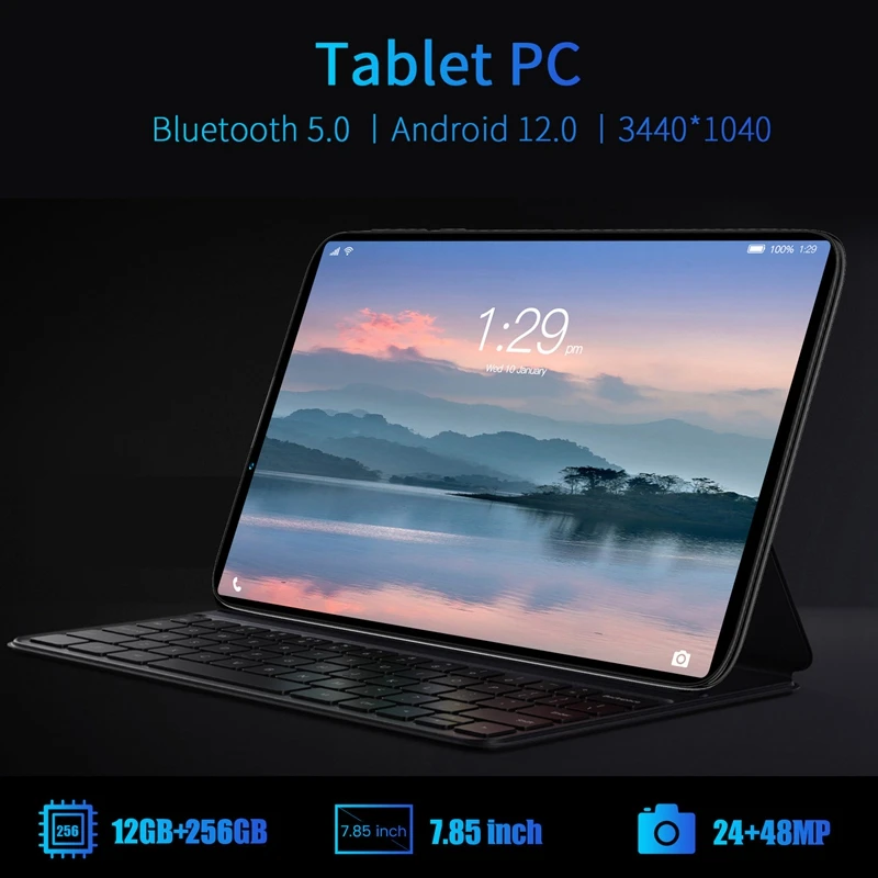 7 inch advanced tablet 5G call wifi HD IPS screen Android 12 mobile phone tablet student entertainment tablet large capacity
7 inch advanced tablet 5G call wifi HD IPS screen Android 12 mobile phone tablet student entertainment tablet large capacity