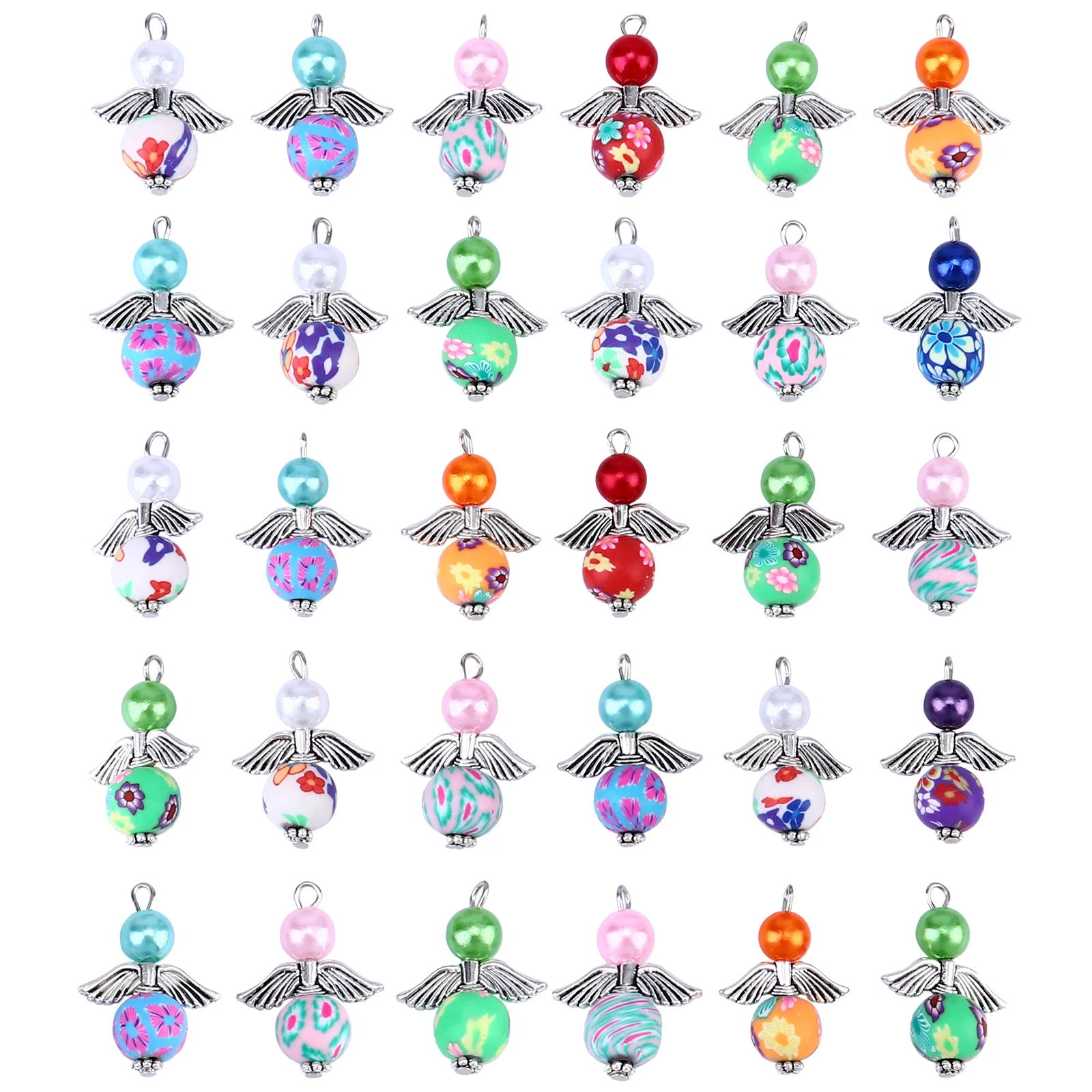 30pcs Charming Fashion Stylish Earring Pendants DIY Key Chains Alloy Pendants for Decor
30pcs Charming Fashion Stylish Earring Pendants DIY Key Chains Alloy Pendants for Decor