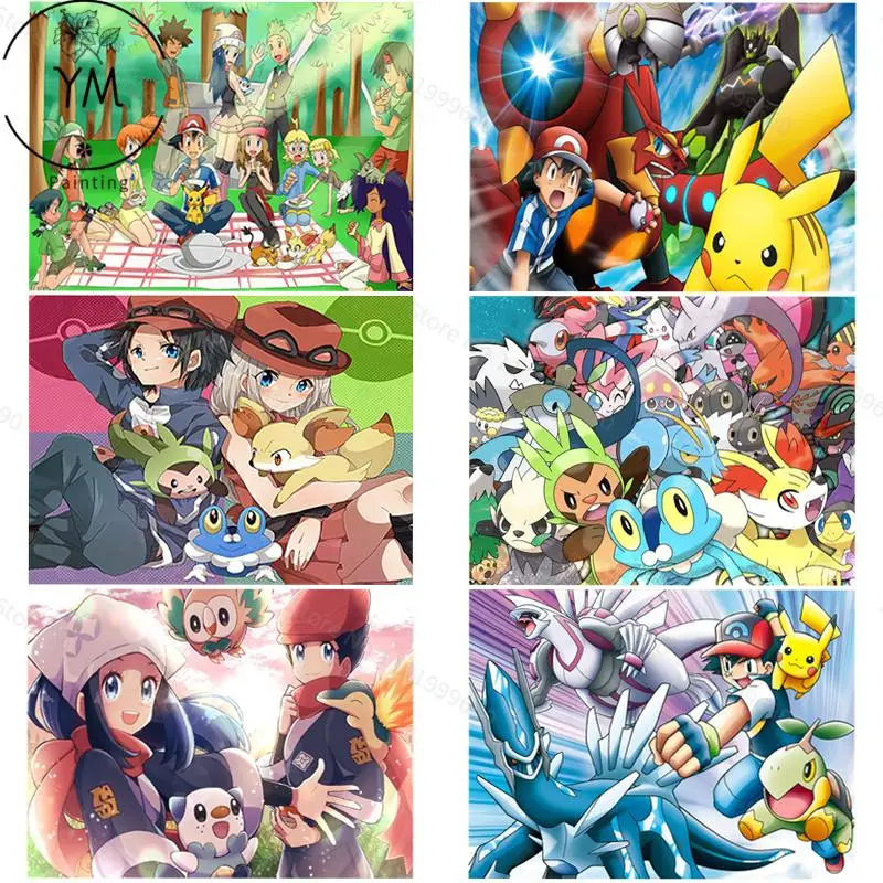 TAKARA TOMY Pokmon алмазная живопись ручной работы, полностью Алмазная мозаика, Настенный декор, Набор для вышивки крестиком, картина для украшения ...
TAKARA TOMY Pokmon алмазная живопись ручной работы, полностью Алмазная мозаика, Настенный декор, Набор для вышивки крестиком, картина для украшения ...