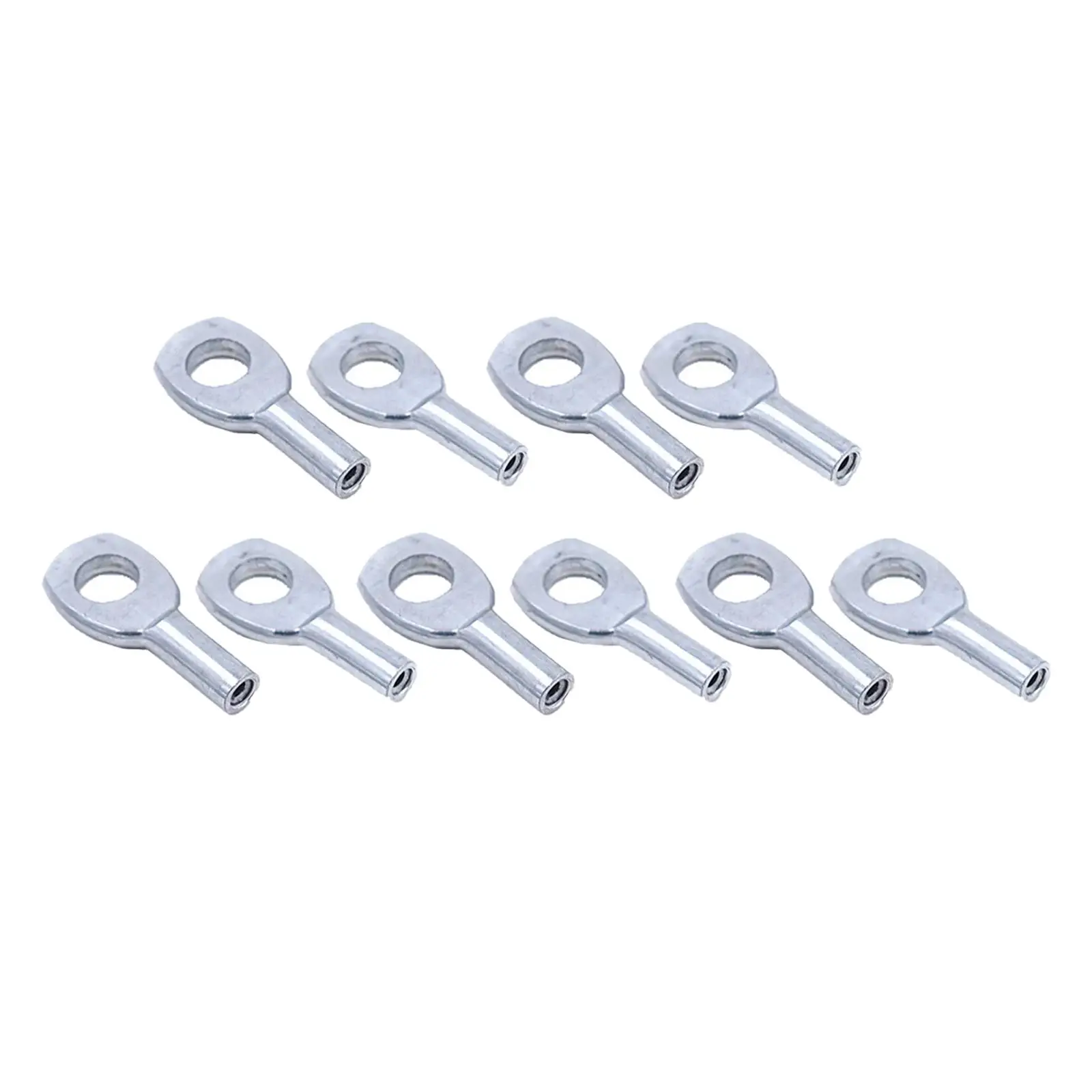 10 Pack Staaldraad Oogjes Heavy Duty Krachttraining Fitnessapparatuur Onderdelen
10 Pack Staaldraad Oogjes Heavy Duty Krachttraining Fitnessapparatuur Onderdelen