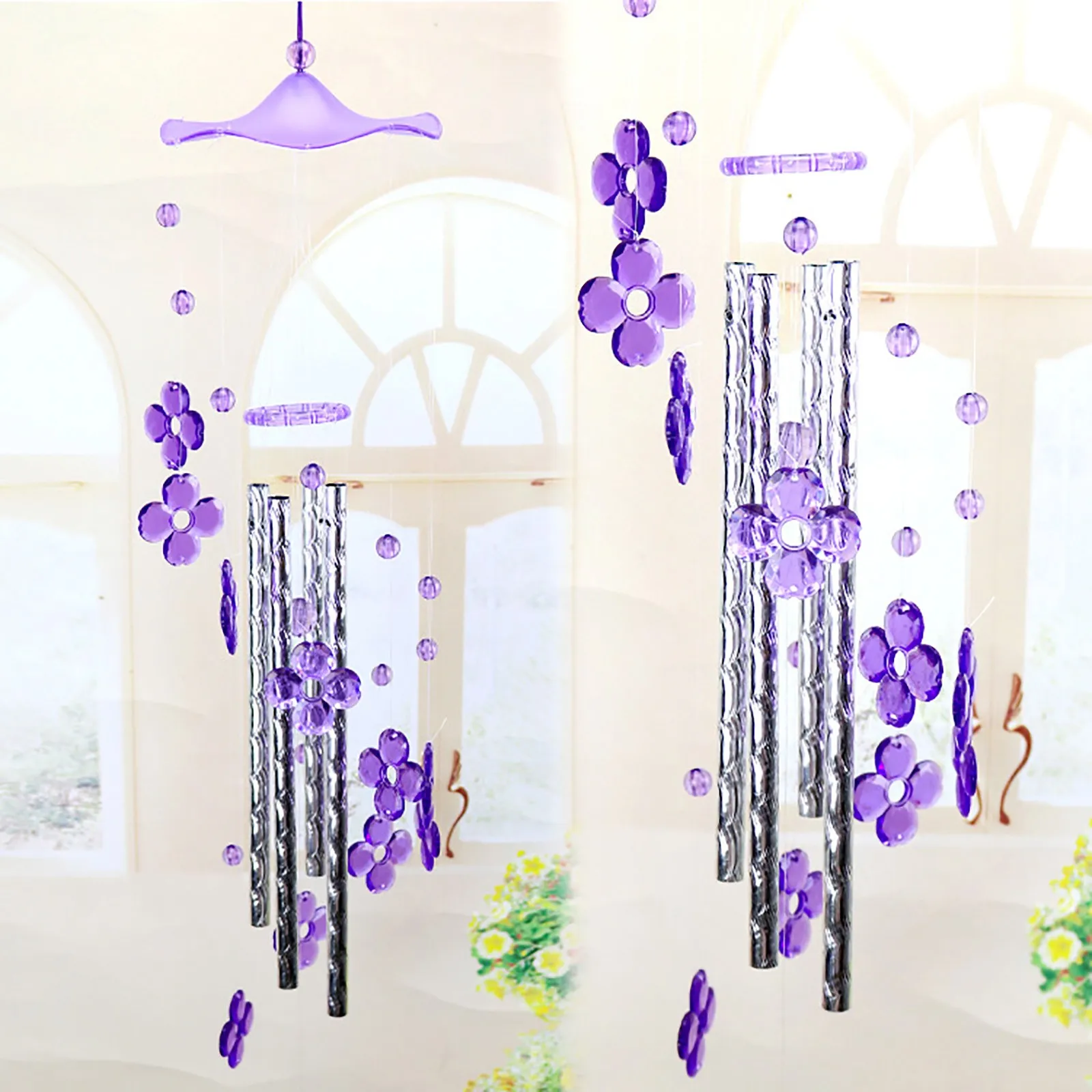 Memorial Wind Chimes Pendant Acrylic Tube Pipe Wind Chimes Bells Balcony Outdoor Garden Home Decoration Tuning Relax Sympathy
Memorial Wind Chimes Pendant Acrylic Tube Pipe Wind Chimes Bells Balcony Outdoor Garden Home Decoration Tuning Relax Sympathy