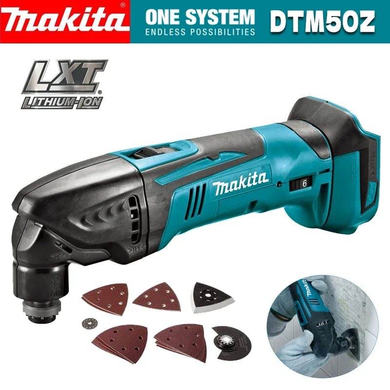 MAKITA DTM50Z Многофункциональный инструмент 18В
MAKITA DTM50Z Многофункциональный инструмент 18В