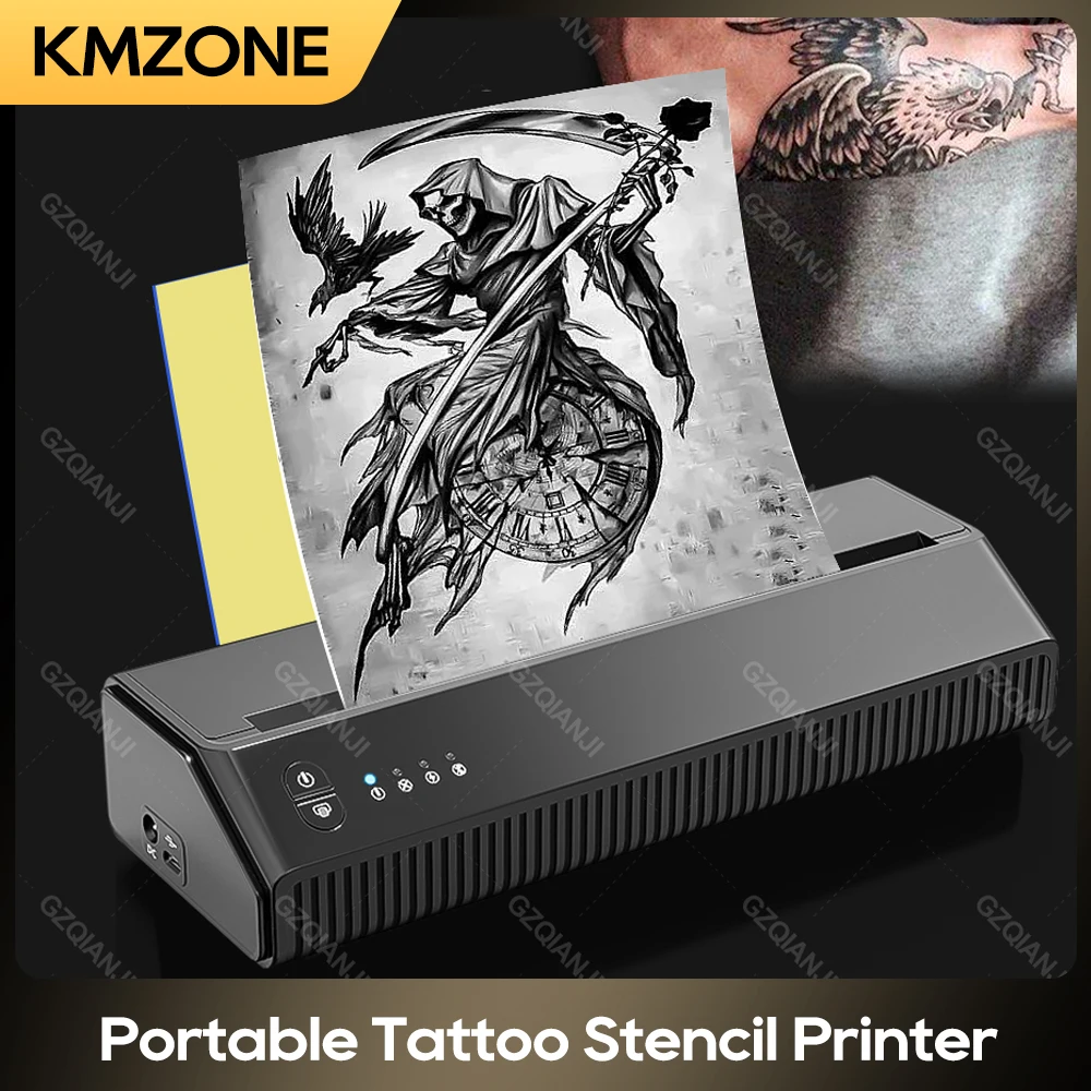 Tattoo Printer Stencil Transfer Printer Machine 100 Sheets Tattoo Transfer Paper Thermal Stencil Maker Line Drawing Print Copier
Tattoo Printer Stencil Transfer Printer Machine 100 Sheets Tattoo Transfer Paper Thermal Stencil Maker Line Drawing Print Copier