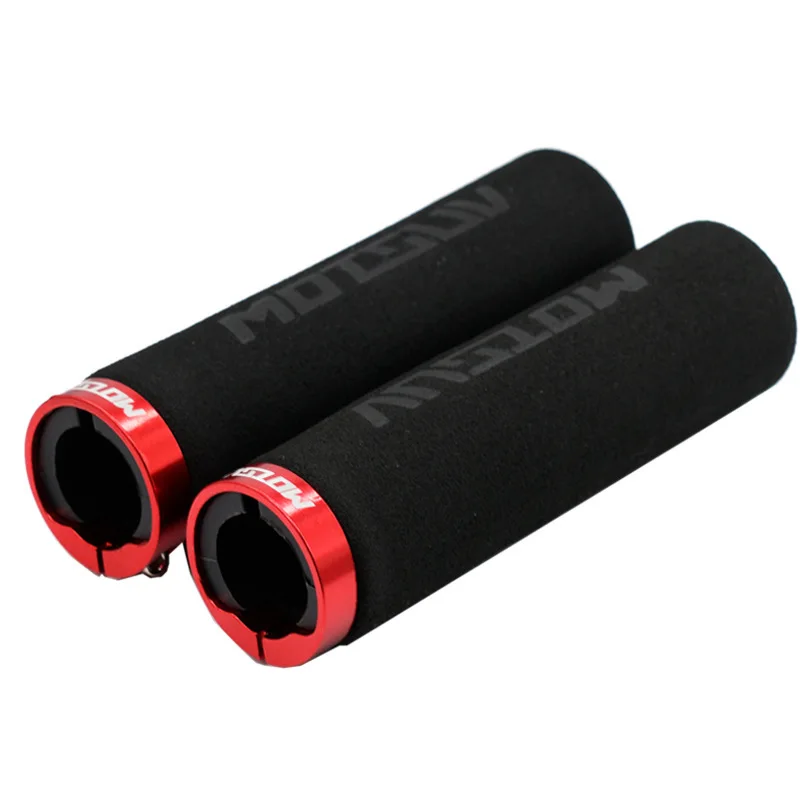MOTSUV 1 Pair Ultraight Cycling Handlebar Bike Grips Anti-Skid Sponge Mountain Bike Bicycle Handlebars End Grips with One Lock
MOTSUV 1 Pair Ultraight Cycling Handlebar Bike Grips Anti-Skid Sponge Mountain Bike Bicycle Handlebars End Grips with One Lock