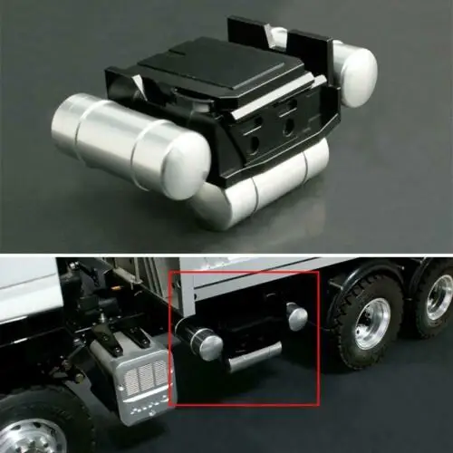 LESU 1/14 Air Tank Battery Box Combination Metal for Tractor Truck Tamiyaya DIY Model Toy Parts TH02302-SMT5
LESU 1/14 Air Tank Battery Box Combination Metal for Tractor Truck Tamiyaya DIY Model Toy Parts TH02302-SMT5