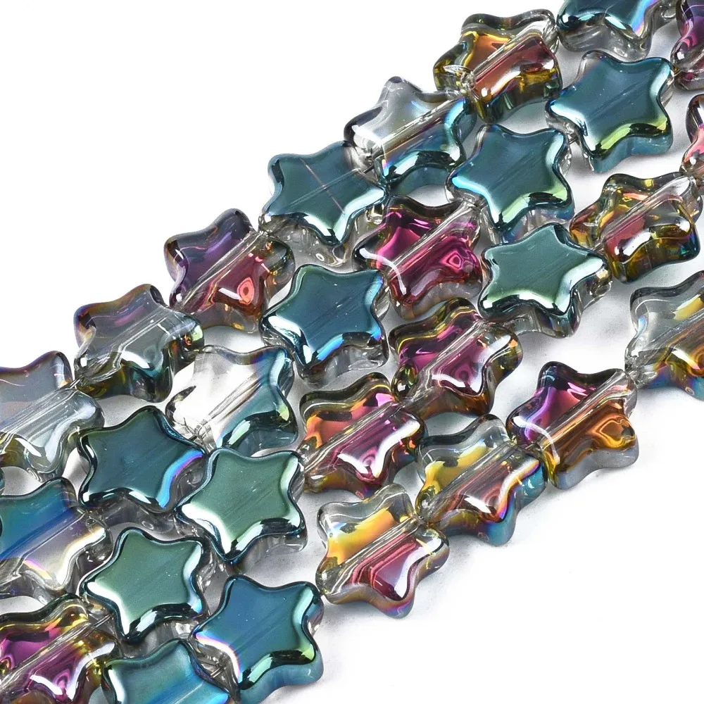 5Strand Electroplate Glass Star Beads Strand for jewelry making DIY bracelet necklace decor accessories,about 79~80pcs/strand
5Strand Electroplate Glass Star Beads Strand for jewelry making DIY bracelet necklace decor accessories,about 79~80pcs/strand