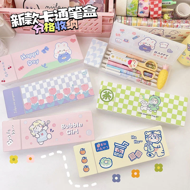 School Pencil Cases For Girls Kawaii Pencil Box Japanese Cartoon Stationery Пенал Estojo Escolar Estuche Material Escolar
School Pencil Cases For Girls Kawaii Pencil Box Japanese Cartoon Stationery Пенал Estojo Escolar Estuche Material Escolar