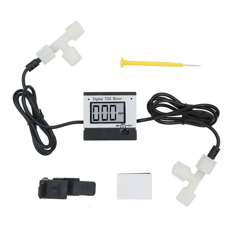 

1 PCS TDS Meter 0-1999 Ppm Measure Range Filter Measuring Conductivity Water Purity Quality Measurement Tool Tester