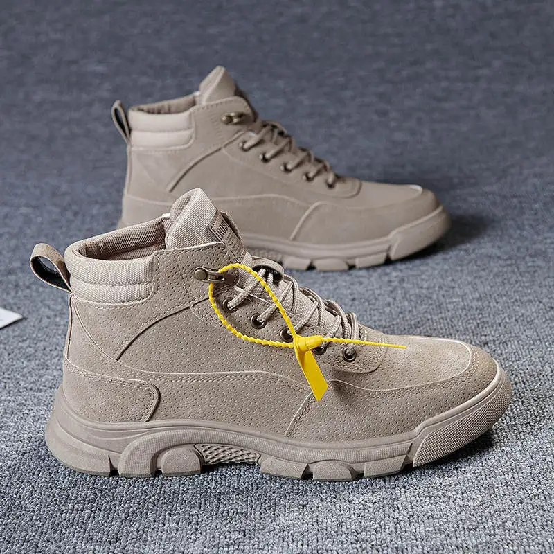 Casual Leatherette Designer Boots Luxury Brand High Quality Men's High Top Sneakers Fur Men's Work Shoes Winter Footwear Tennis
Casual Leatherette Designer Boots Luxury Brand High Quality Men's High Top Sneakers Fur Men's Work Shoes Winter Footwear Tennis