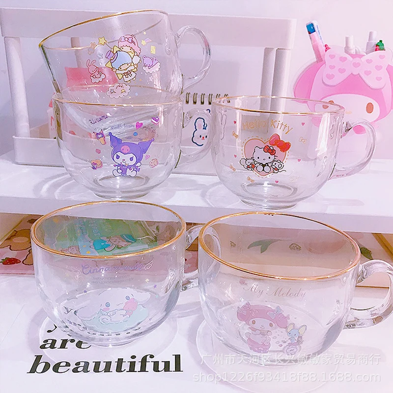 400 мл Sanrioed kitty My Melody Kuromi Cinnamoroll чашка для завтрака соломинка с крышкой аниме кавайная чашка для молока сока воды стеклянные детские подарки
400 мл Sanrioed kitty My Melody Kuromi Cinnamoroll чашка для завтрака соломинка с крышкой аниме кавайная чашка для молока сока воды стеклянные детские подарки