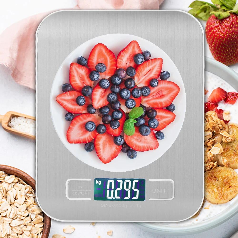 Kitchen Gadget Weighing Food Scale Cooking Tool Stainless Steel Weighing Scale Balance Measuring Tool 5/10kg Mini Kitchen Scale
Kitchen Gadget Weighing Food Scale Cooking Tool Stainless Steel Weighing Scale Balance Measuring Tool 5/10kg Mini Kitchen Scale