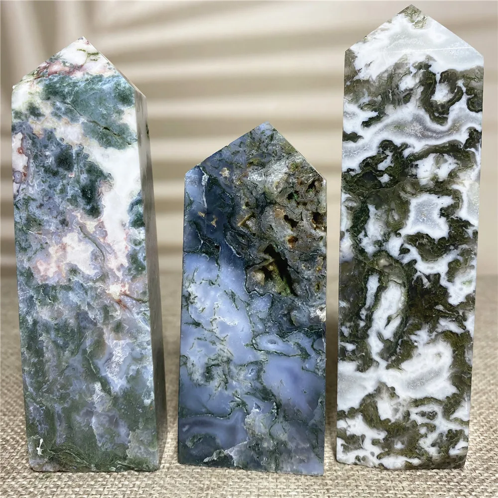 Green Moss Agate Natural Stone And Crystal Druzy Tower Healing Gemstones Geode Voog Point Wand Witchcraft Gift Home Decoration
Green Moss Agate Natural Stone And Crystal Druzy Tower Healing Gemstones Geode Voog Point Wand Witchcraft Gift Home Decoration