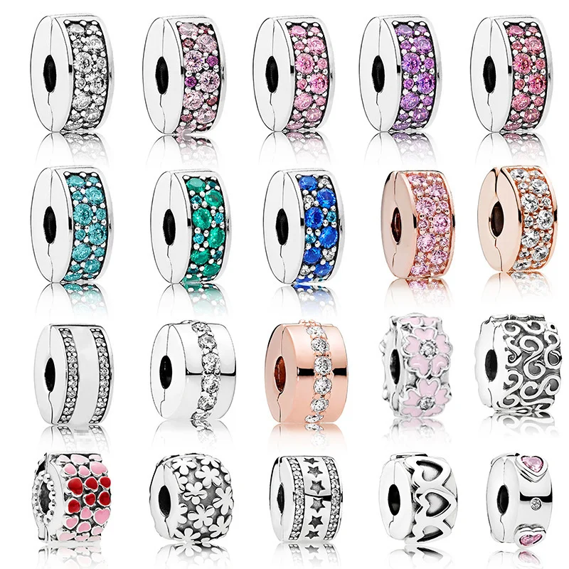 925 sterling silver CZ paving clip charm daisy bead plug suitable for original bracelet 925 silver jewelry clip
925 sterling silver CZ paving clip charm daisy bead plug suitable for original bracelet 925 silver jewelry clip