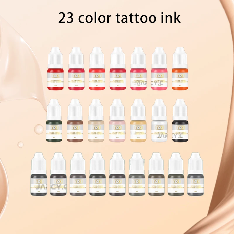 23 Microblading Eyebrow Tattoo Ink Lips Pigment Semi Permanent Makeup Tattoo Ink Color pigmentos for Tattoo Art Accessory
23 Microblading Eyebrow Tattoo Ink Lips Pigment Semi Permanent Makeup Tattoo Ink Color pigmentos for Tattoo Art Accessory