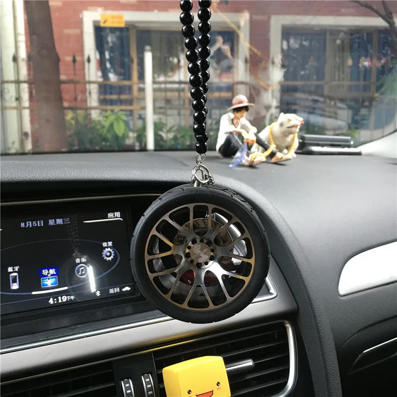 Creative car wheel rearview mirror decoration pendant, pendant gift interior decoration accessories pendant gift car pendant
Creative car wheel rearview mirror decoration pendant, pendant gift interior decoration accessories pendant gift car pendant