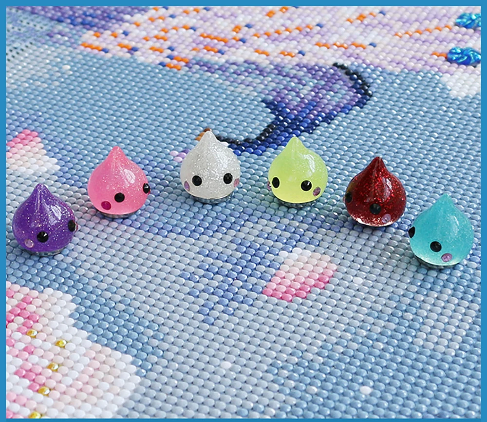 Lovely Glitter Drop Magnet Cover Minders for Parchment Paper Cover Holder DIY Diamond Painting Accessories Diamond Painting Tool
Lovely Glitter Drop Magnet Cover Minders for Parchment Paper Cover Holder DIY Diamond Painting Accessories Diamond Painting Tool