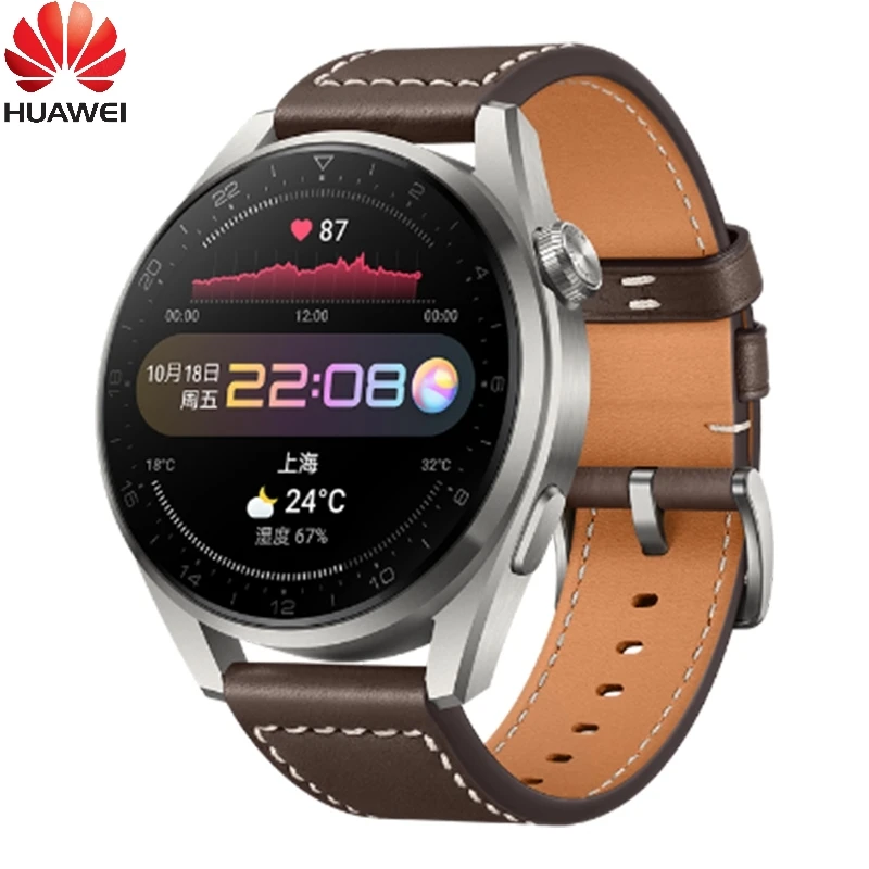New Original HUAWEI WATCH 3 Pro Smart Watch Men Heart Rate Blood Pressure Monitor Bluetooth Sport Watch for Android IOS
New Original HUAWEI WATCH 3 Pro Smart Watch Men Heart Rate Blood Pressure Monitor Bluetooth Sport Watch for Android IOS