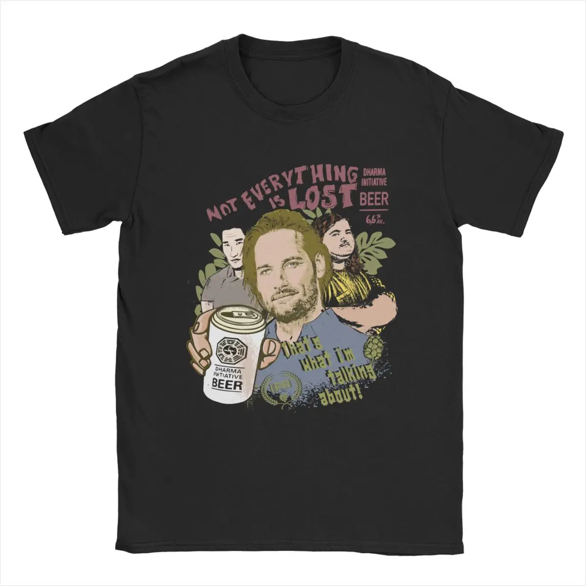 Dharma Initiative Beer Not Everything Is Lost T-Shirt Men Tv Show Cotton Tee Shirt Short Sleeve T Shirts Birthday Gift Clothes
Dharma Initiative Beer Not Everything Is Lost T-Shirt Men Tv Show Cotton Tee Shirt Short Sleeve T Shirts Birthday Gift Clothes
