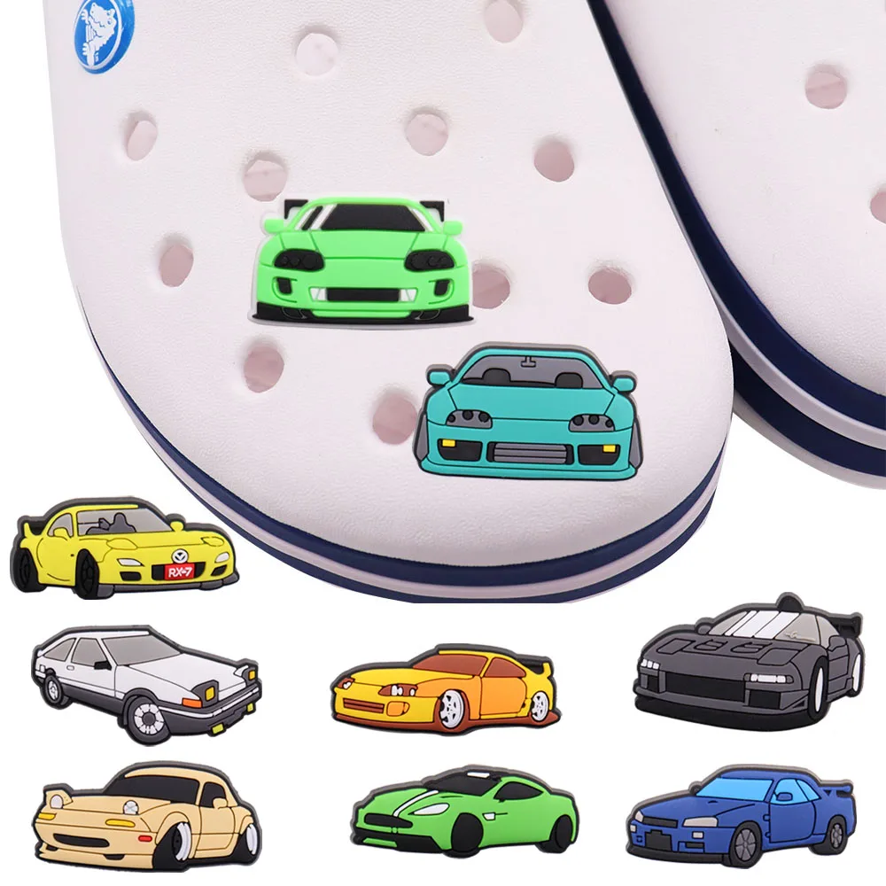 9 шт./лот автомобиль гоночный автомобиль транспортный Инструмент автобус ПВХ садовые украшения для обуви подвески DIY Croc Jibz браслеты для маль...
9 шт./лот автомобиль гоночный автомобиль транспортный Инструмент автобус ПВХ садовые украшения для обуви подвески DIY Croc Jibz браслеты для маль...