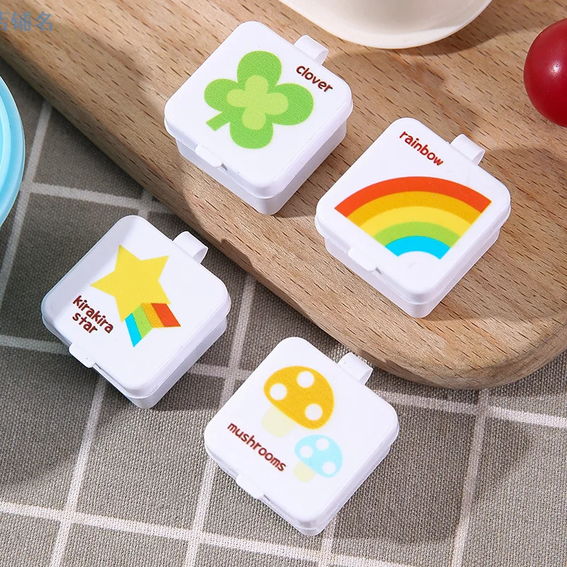 1/4Pcs Mini Square Portable Sauce Bottle Bento Salad Dressing Ketchup Sub-Bottling Plastic Seasoning Sauce Boxes
1/4Pcs Mini Square Portable Sauce Bottle Bento Salad Dressing Ketchup Sub-Bottling Plastic Seasoning Sauce Boxes