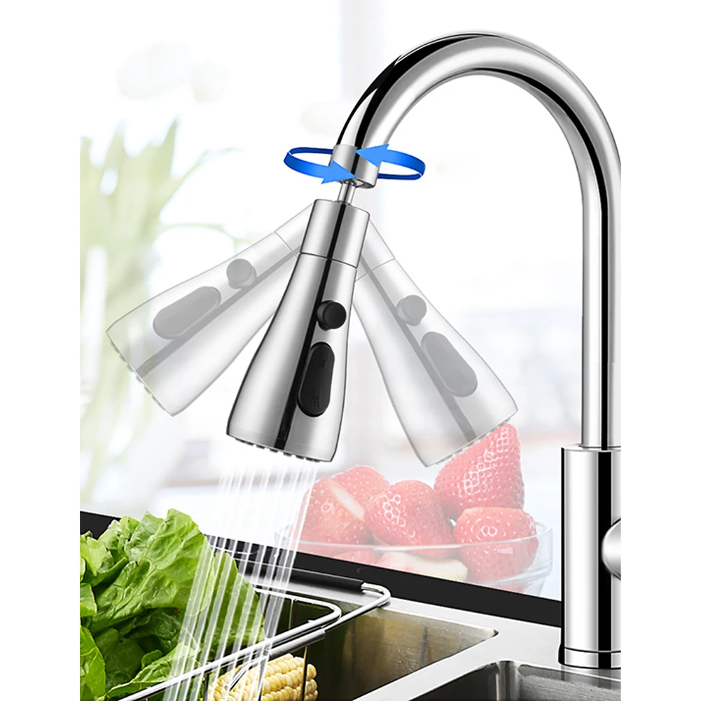 Replacement Spray Kitchen Sink Faucet Extension Filter Silver Sink Filter Tap Splash Filter Faucet 360° Rotatable
Replacement Spray Kitchen Sink Faucet Extension Filter Silver Sink Filter Tap Splash Filter Faucet 360° Rotatable