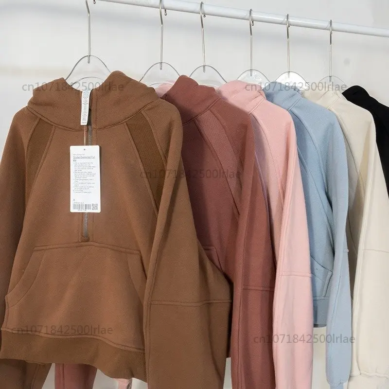 Lulu Winter Scuba Half-Zip Hoodies Oversized Relaxed Fit Sweatshirt Waist Length Sweater Yoga Wear for Women Define Jackets Coat
Lulu Winter Scuba Half-Zip Hoodies Oversized Relaxed Fit Sweatshirt Waist Length Sweater Yoga Wear for Women Define Jackets Coat