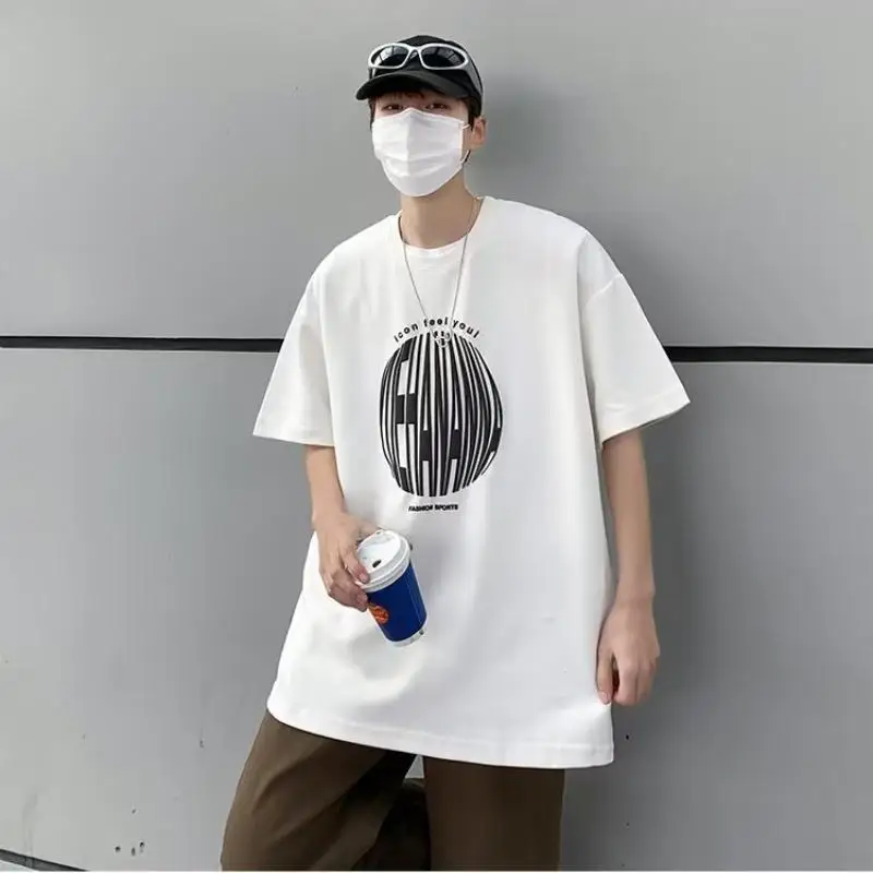 2023 New T-shirt Men's Half Sleeve Plus Size High Street Ins Trendy Loose Round Neck Top Vintage Print T-shirt Oversized
2023 New T-shirt Men's Half Sleeve Plus Size High Street Ins Trendy Loose Round Neck Top Vintage Print T-shirt Oversized