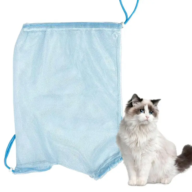 Mesh Cat Bathing Bag Polyester Cats Grooming Supplies For Pet Bathing Nail Trimming Injecting Anti Scratch Bite Restraint
Mesh Cat Bathing Bag Polyester Cats Grooming Supplies For Pet Bathing Nail Trimming Injecting Anti Scratch Bite Restraint