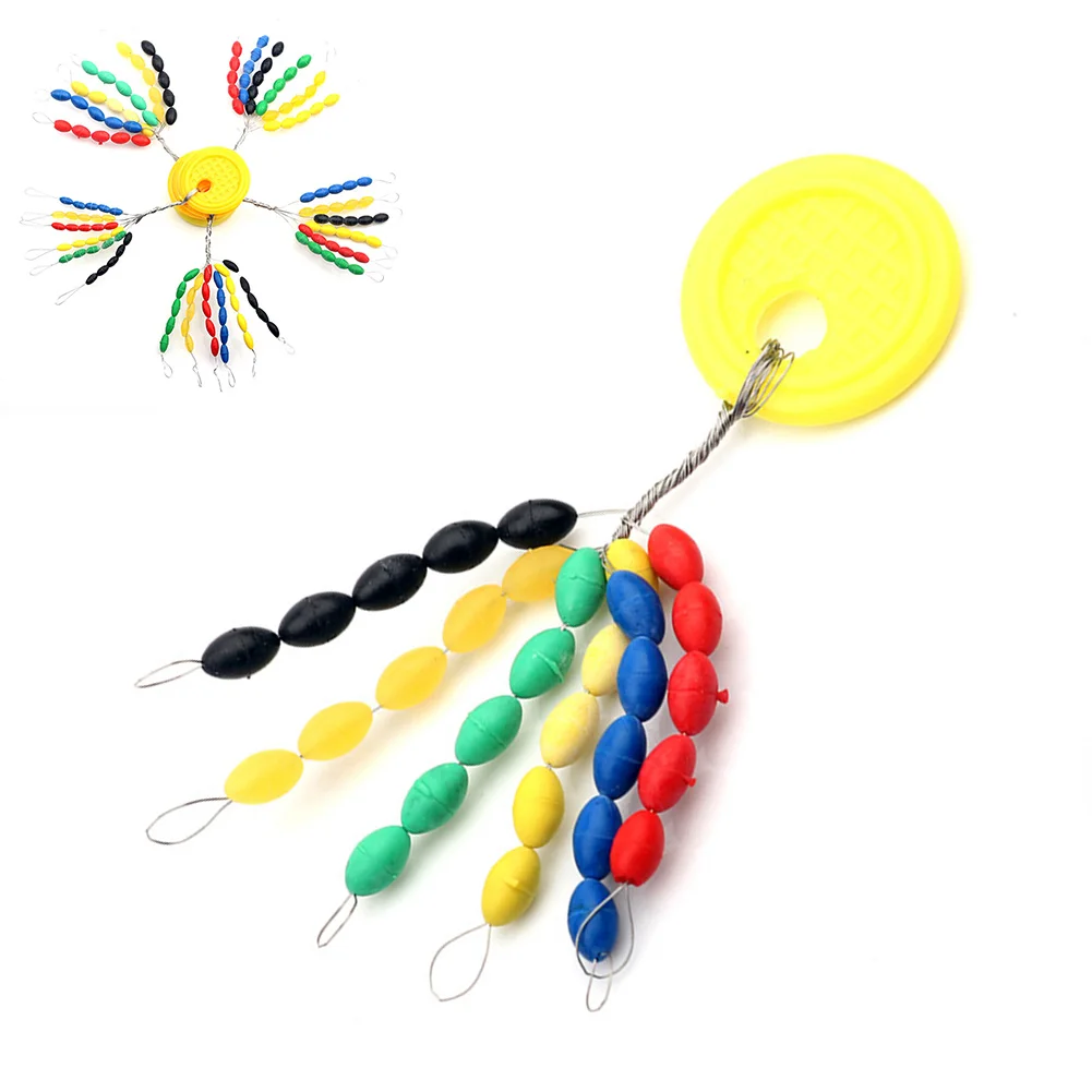 30pcs/Group Float Stops Line Stoppers Beads Rig Buffer Connector Fishing Bobbers Outdoor Fishing Accessories Tools
30pcs/Group Float Stops Line Stoppers Beads Rig Buffer Connector Fishing Bobbers Outdoor Fishing Accessories Tools