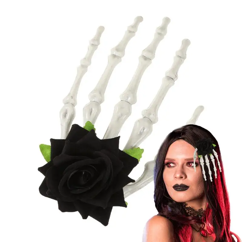 Хэллоуин скелет руки костные заколки для волос для женщин девушек Нескользящие дьявольские когти заколки для волос 
Хэллоуин скелет руки костные заколки для волос для женщин девушек Нескользящие дьявольские когти заколки для волос