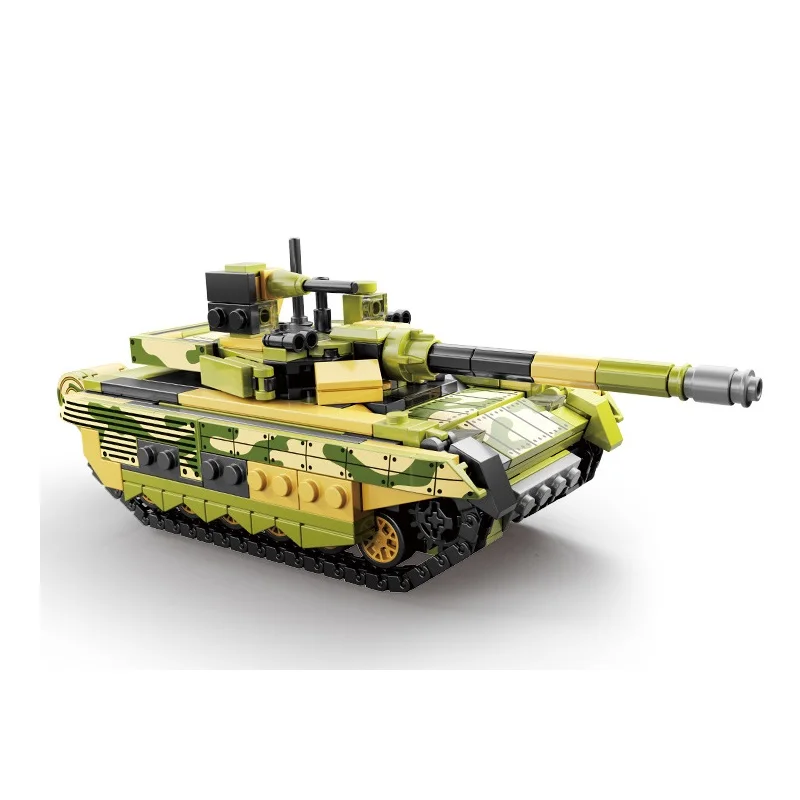 429pcs Modern Military Series Russian Main Battle T-90M Tank Accessories Minifigurine Building Block Bricks Toys for Children
429pcs Modern Military Series Russian Main Battle T-90M Tank Accessories Minifigurine Building Block Bricks Toys for Children