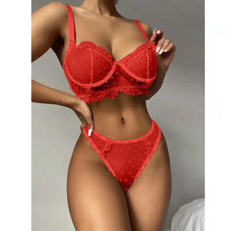 Sexy Lingerie Set Bra G-string Underwear Women Perspective Sleepwear Lace Teddy Nightwear Sensual See Through Thong Bra Sets A50
Sexy Lingerie Set Bra G-string Underwear Women Perspective Sleepwear Lace Teddy Nightwear Sensual See Through Thong Bra Sets A50