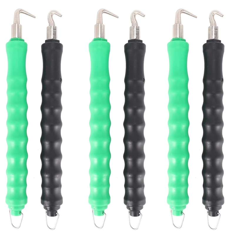 6 Pieces Automatic Rebar Tie Wire Twister, Rebar Tie Wire Twister Tool, Rebar Wire Twister (Curved And Straight Hook)
6 Pieces Automatic Rebar Tie Wire Twister, Rebar Tie Wire Twister Tool, Rebar Wire Twister (Curved And Straight Hook)